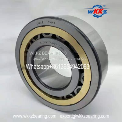 bearing NU2344M single row cylindrical roller bearing 220X460X145mm,WKKZ BEARING