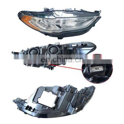 Auto Halogen Head Lamp Light Car Headlight For Ford Fusion 2017 - 2019 photo-2