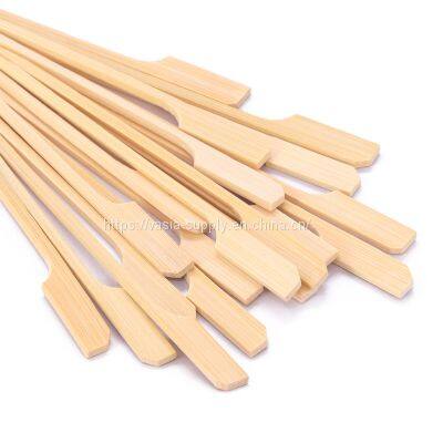 8 inch bamboo skewers shish kabob sticks paddle skewer sticks bamboo paddle wholesale grill kabob skewers
