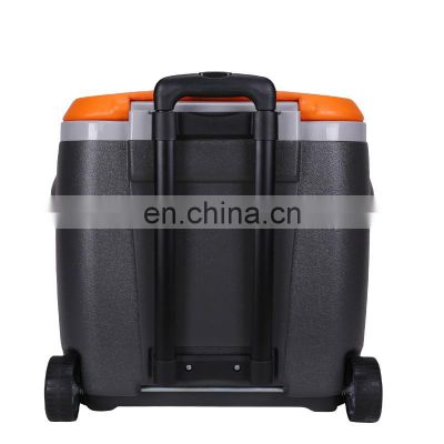 juice factory portable insulated fish medical camping hiking beer juice sample plastic cooler box with wheels