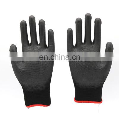 Black PU Glove for Asbestos Removal