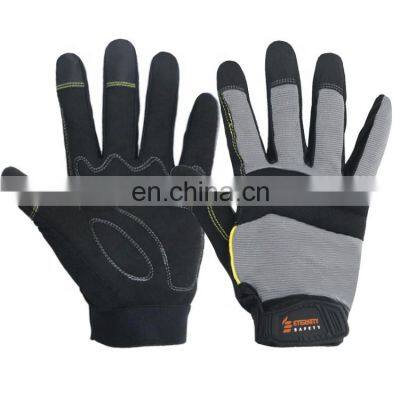 High quality safety machine gloves work impact gloves oilfield working