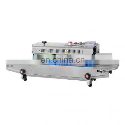 FRB-770I HUALIAN Semi Automatic Sealer Plastic Food Bag Heat Sealing Machine Band Sealer