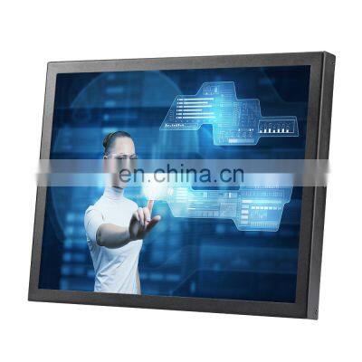 Kiosk Vendor Metal Case Oem Touch Screen High Brightness 21.5 Inch Open Frame Lcd Monitor