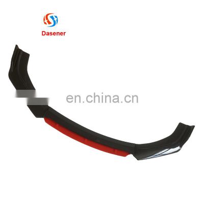 Honghang Manufacture Auto Car Accessories, Carbon Fiber Universal Type E Front Lip Bumper Diffuser Protector For All Car