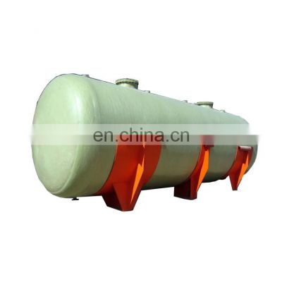 Fiberglass chemical frp storage tank 80000l price list