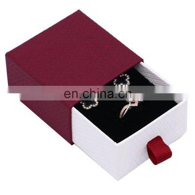 2021 Fashion Thick Paper Pull-Out Packaging Boxes for Jewelry