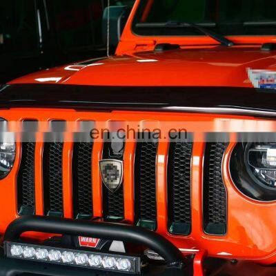 Black ABS Dust and Sand Proof Bracket for Jeep Parts for Wrangler JL 2018 photo-2