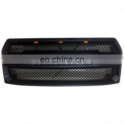2015-2017 F150 Upper+bumper Black Aluminum car front grille