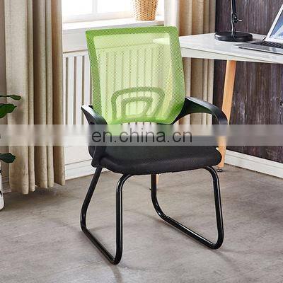 High quality black rotatable rising-lowering office light cheap cheap mesh chairs