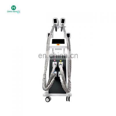 2021 Best Selling 5 Handles Multifunction Cavitation Fat Loss Slimming Machine Facial 360 Cryolipolysis Machine photo-3