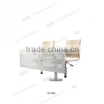 Own Patent School Desk Student Chair School Furniture TC-916-V for Classroom photo-3