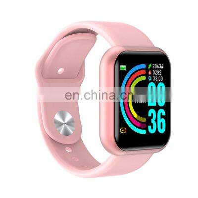 Y68/D20 Touch Screen Sports Smart Bracelet IP67 Water Proof Phone Collect Smart Watch For Women Waterproof