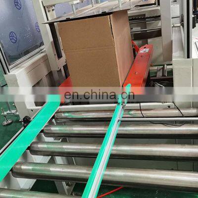 Packing Line Automatic Cardboard Carton Unpacking Bottom-Sealing Carton Forming Machine photo-3