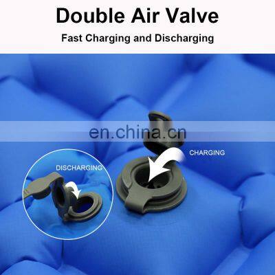 Winter Inflating Insulated Camp Sleeping Pad Mat Mattress For Camping Inflatable Outdoor Sleeping Pad photo-5