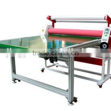 flatbed laminator TJ-PB1350 for flat sheets.heated to 60degree