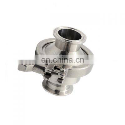 Sanitary SS304 & SS316L Stainless Steel Tri Clamp Non Return Check Valve