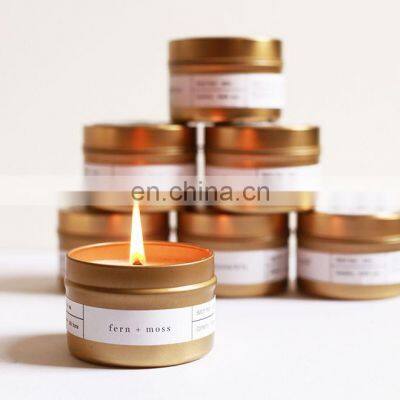 ENO Wholesale Custom Private Label and Package for Holiday Scented Candle With Fragrance Oil