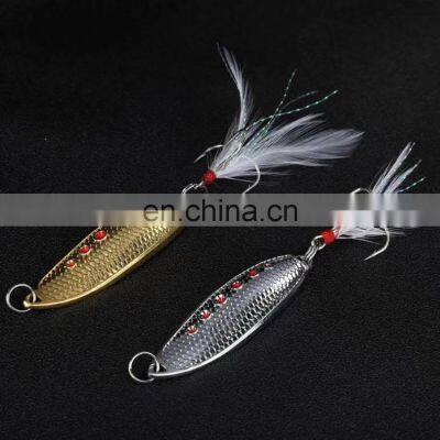 Byloo Metal Jigging 80mm 3 5 7 10 15 20 25g Artificial Bait Boat Fishing Jig Lures Super Hard Spoon Lead Fish Fishing Lures