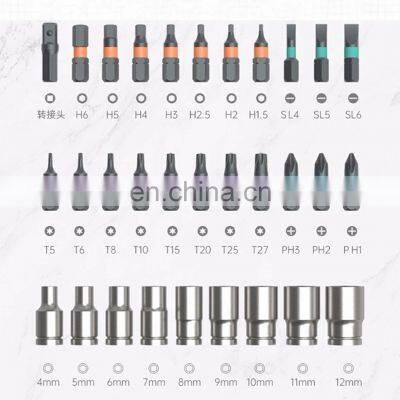 Xiaomi Duka RS1 24 in 1 Screwdriver Set Ratchet Wrench Screw Driver Kit S2 Magnetic Bits Tools Set DIY Household Repair Tools photo-5