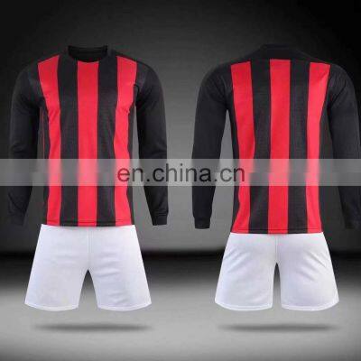 Wholesale High Quality Football Soccer Uniforms for Men Soccer Practice Training Sets OEM ODM photo-3