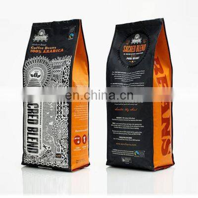 4oz 8oz 12oz 16oz standard coffee bag for custom design