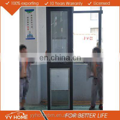 YY Australia Standard AS2047 Double Glazed Aluminum Top Hung Windows Made in China Door and Windows