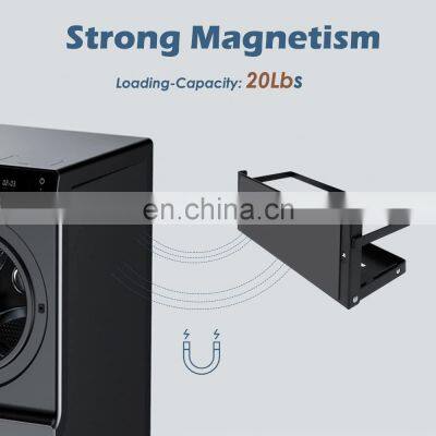 Kitchen Space Saver Side Shelf Fridge Refrigerator Foldable Magnetic Shelf Spice Rack Storage Organizer With Towel Holder Roll photo-4