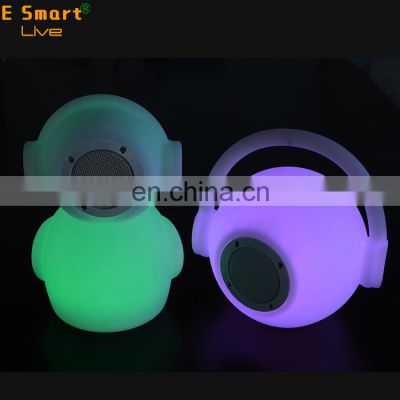 Festive atmosphere lamp led Speaker waterproof night club speakers LED lamp New model wireless Tws Super Multifunction