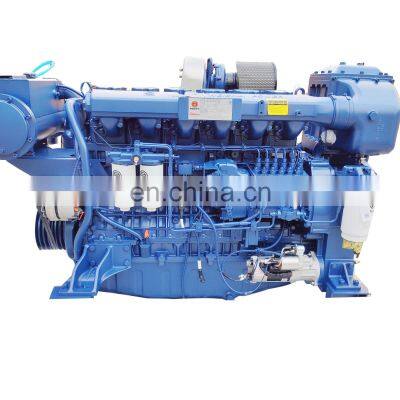 Hot Sell 6 Cylinders 4 Strokes Water Cooled Weichai 550hp Marine Engine WP12C550 photo-5