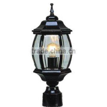 aluminum fence post light