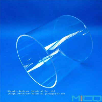 Custom Large/Small Size Fused Silica Glass Tube/Quartz Tube with Good Quality