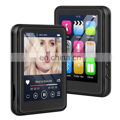 Factory Direct Sale OEM ODM Voice Recorder 2.4'' Full Touch Screen X6 With Voice Recording Portable Music Mp3 Player