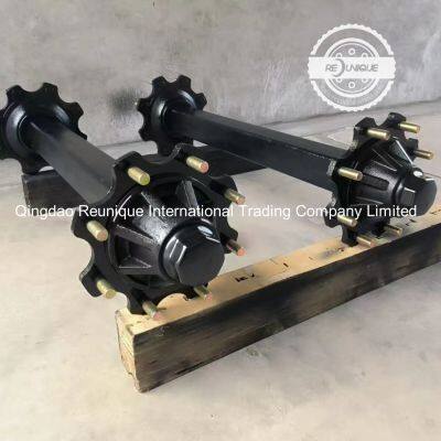 Unbraked Axle Farm Trailer Stub Axle