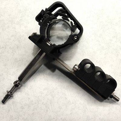 High speed dual-purpose leaky cable firep-roof clamp for 1-5/8“radiating cable
