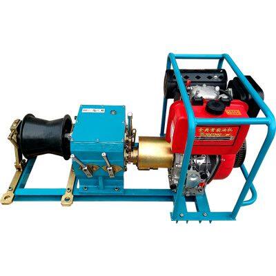 Changyun Technology 5T Diesel Winch (Shaft Drive) - A Cable Laying Pulling Machine