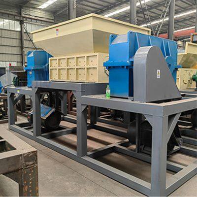 Plastikschredder, Plastikflaschenschredder, Doppelschneidwellenschredder, Industrieller Plastikschredder photo-5