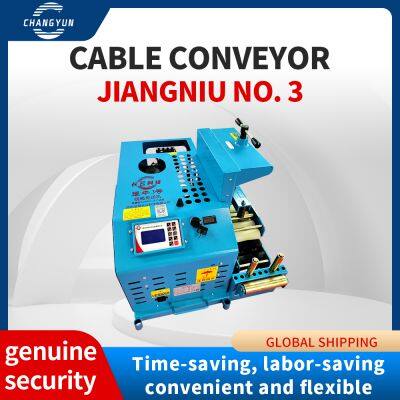 CHANGYUN JiangNiu 3 Gasoline Cable Conveyor | 4800N Conveying Force 4-26m/min Stepless Speed Remote Control Cable Handler