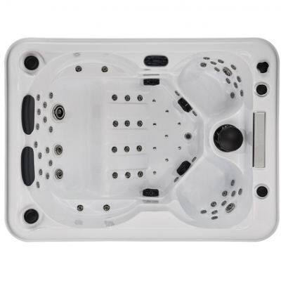 Rectangular Massage Bathtub for Home Use; Independent Massage Surf; photo-2