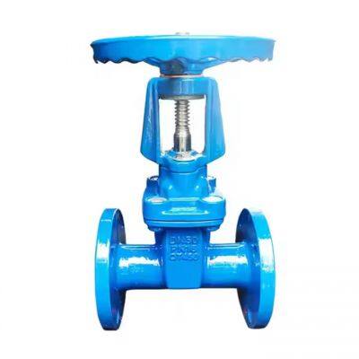ANSI GB DIN JIS Gate Valve Z41X-16Q/Z41X-10Q PN10 PN16 DN50-100 Water Resilient/Metal Seated Hand Wheel Rising Stem photo-2