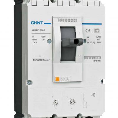 CHINT NM8NDC-630 Industrial DC Breaker for Battery Storage Systems 400A-630A