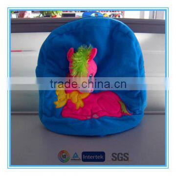 Horse plush bag for children