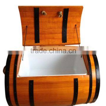 70L Large Wood Ice Bucket