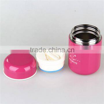 Newly Food Grade Promotional Fashional Concise Large-caliber Double Wall Stainless Steel Vacuum Flask photo-3