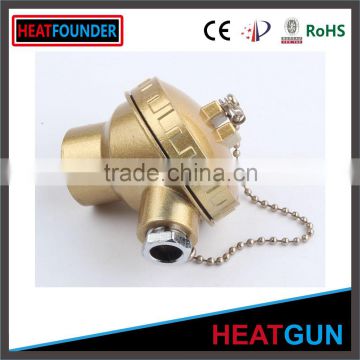 ALUMINUM HEAD CONNECTED STAINLESS STEEL SHIELD K TYPE ASSEMBLY THERMOCOUPLE