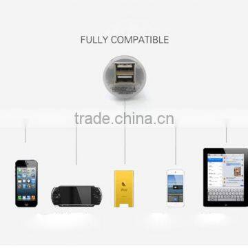 Universal Mini Dual Usb Car Charger With Free Logo Printing photo-5