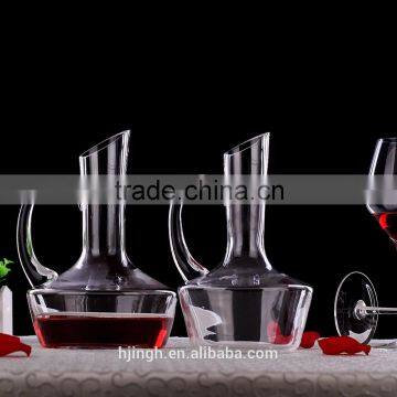 Fancy glass decanter Hand Blown Wine Decanter Clear Glass Decanter