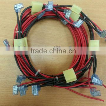 XLPE cable 14AWG and XLPE 12AWG cable with 250 connector wire harness