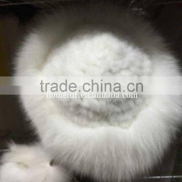 New Stylish and High Thickness Mink Fur Princess Headwear With Long and Fluffy Tail photo-4