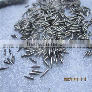 manufacture 99.95% pure tungsten pole for static dischanger machine